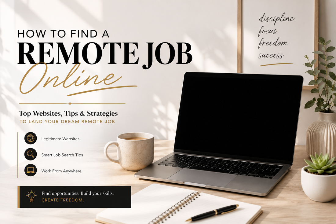How to Find a Remote Job Online (Even if You're Just Getting Started)